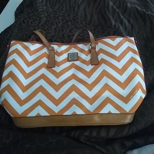Dooney and Bourke Chevron handbag